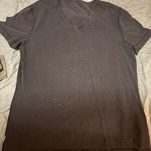 lululemon athletica Charcoal V-Neck Tee